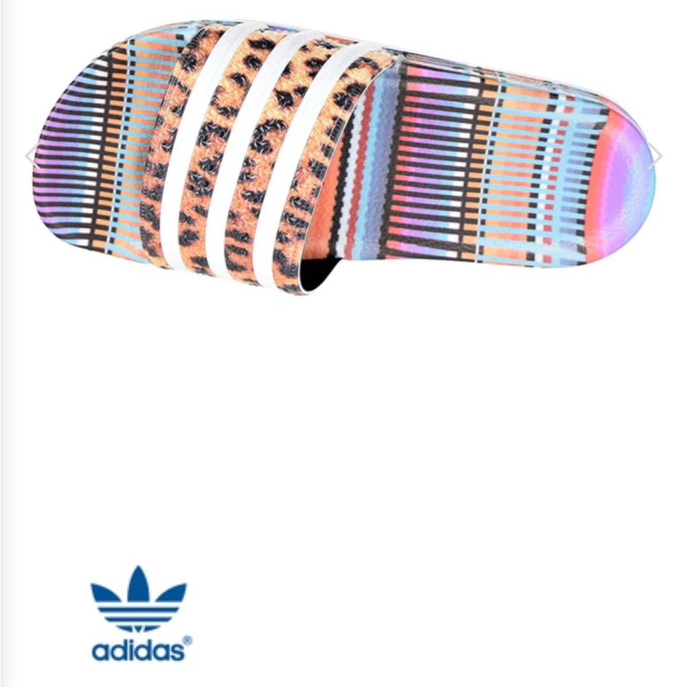 Adidas Adilette Women's Slides - Supercool/Leopard 90s style - SUMMER SALE